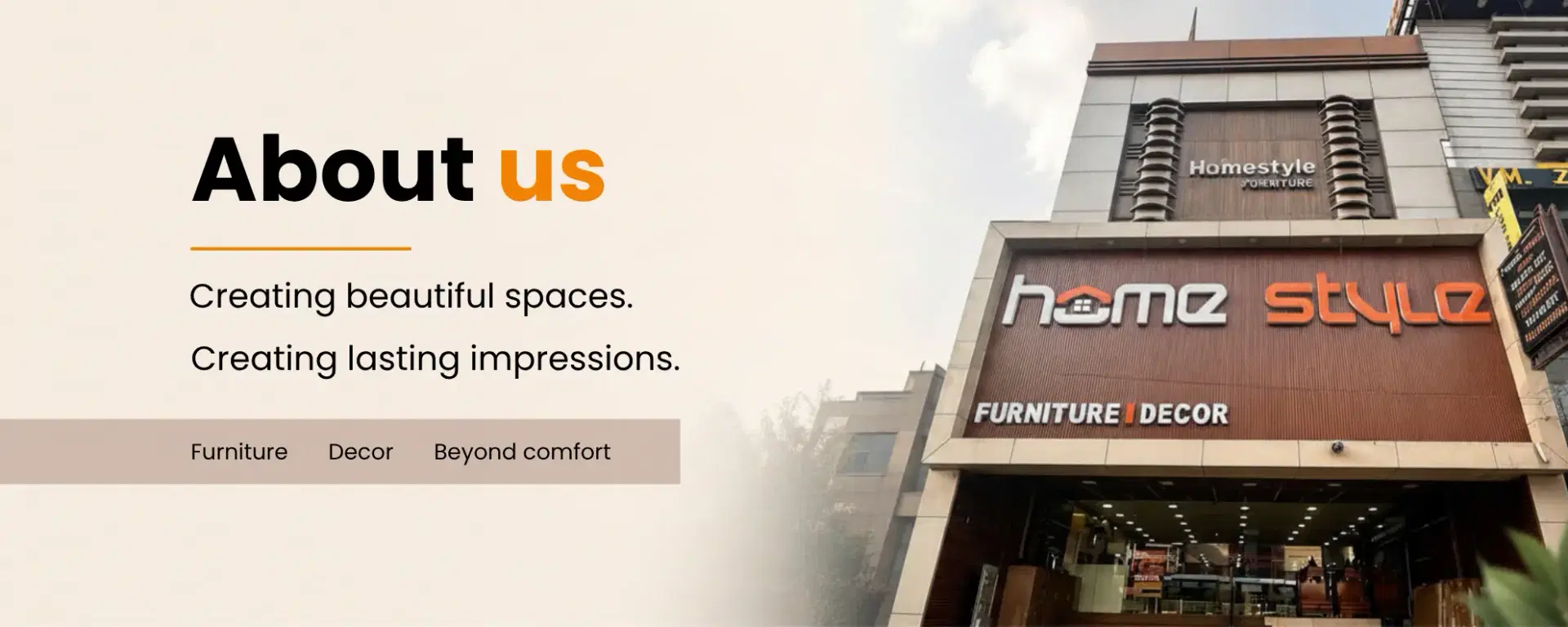 HomeStyle Furnitures — About Us
