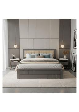 Silver Mist Platform Bed thumbnail 3