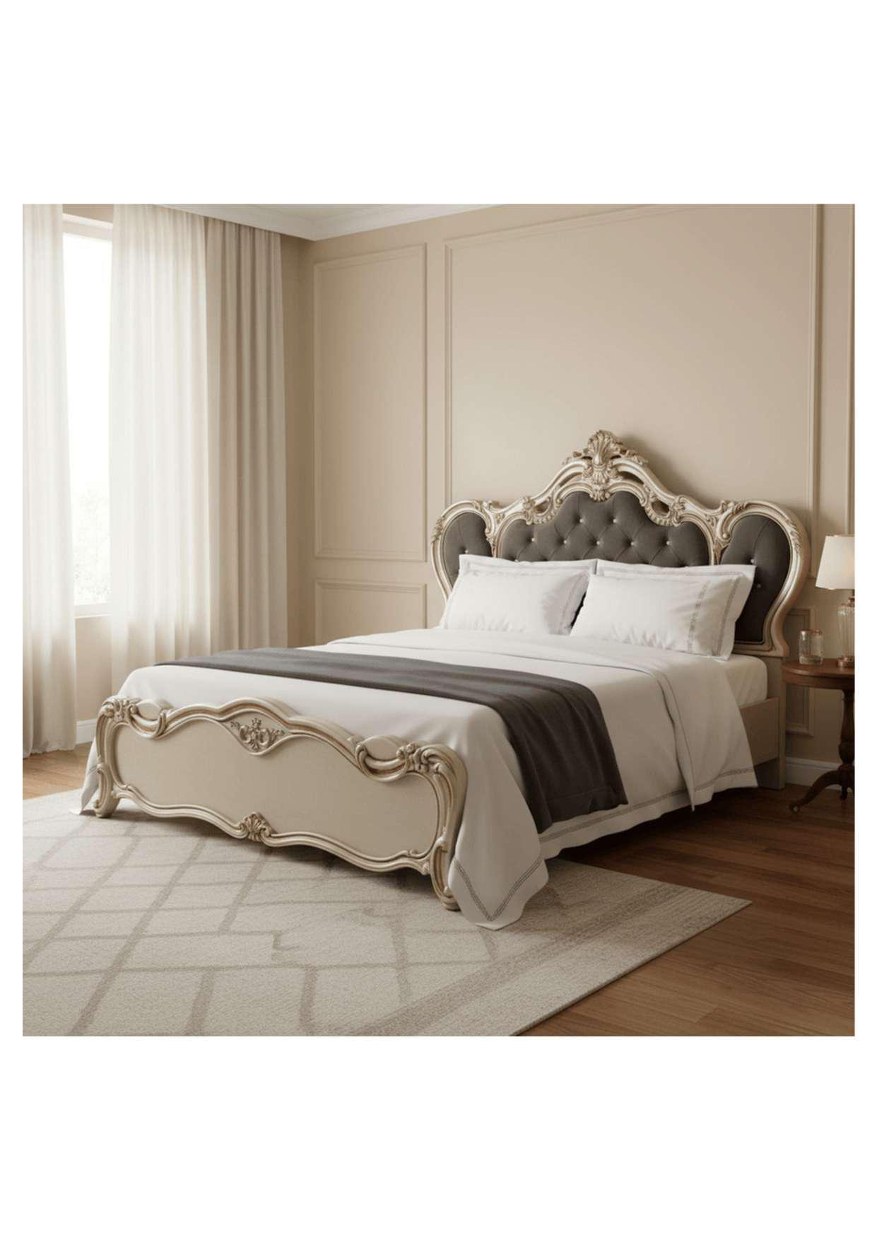 Ivory Blossom Bed view 3