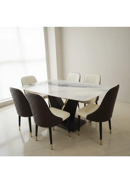 Velvet Harmony Dining Set thumbnail 3