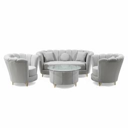 Ivory Bloom Lounge Set thumbnail 3