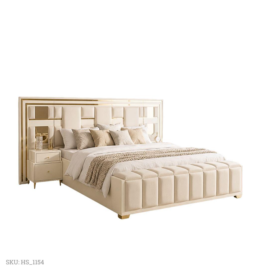 Ivory Crest Bed