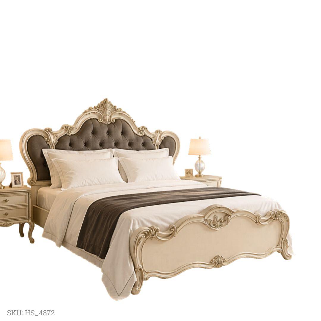Ivory Blossom Bed view 1