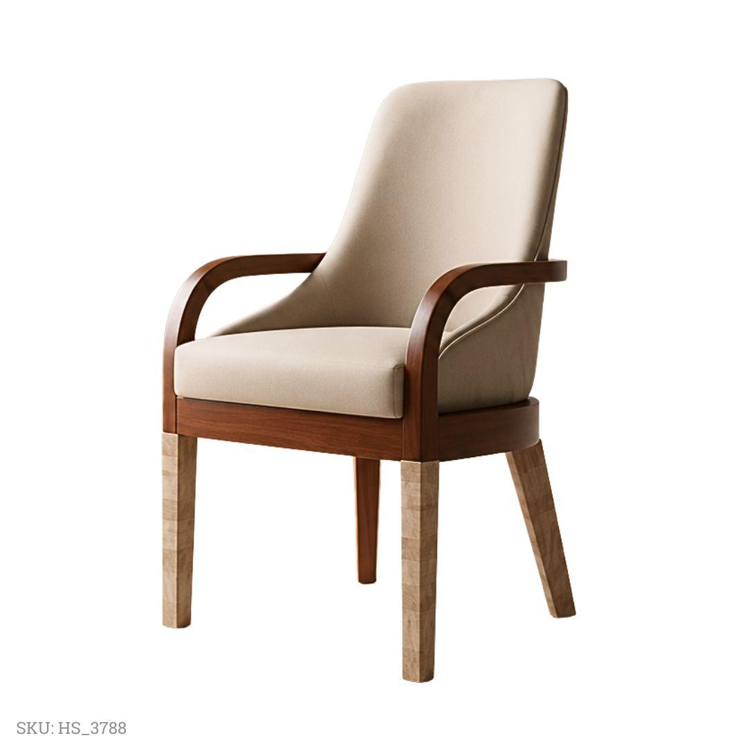 Walnut Crest Chair view 1