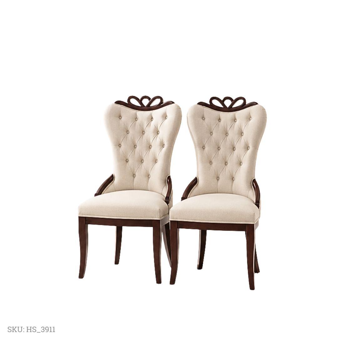 Regency Tufted Chair view 1