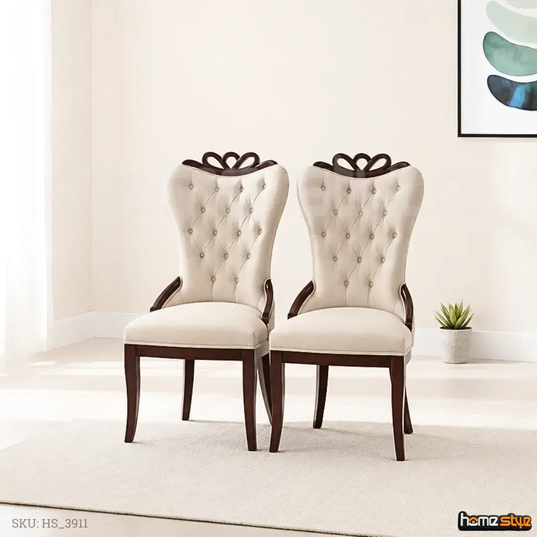 Regency Tufted Chair view 2