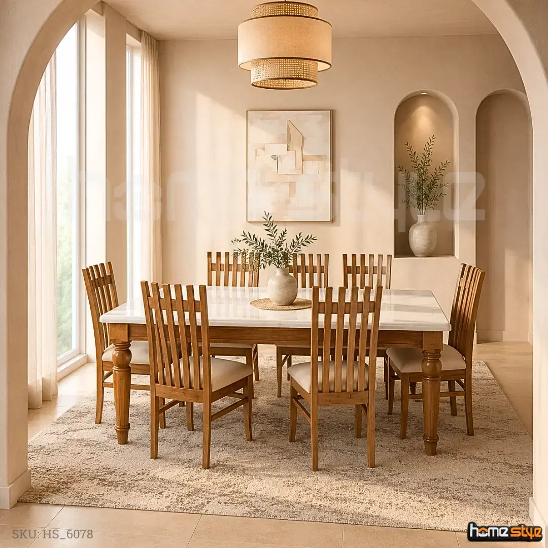 Regency Oak Dining Table view 2