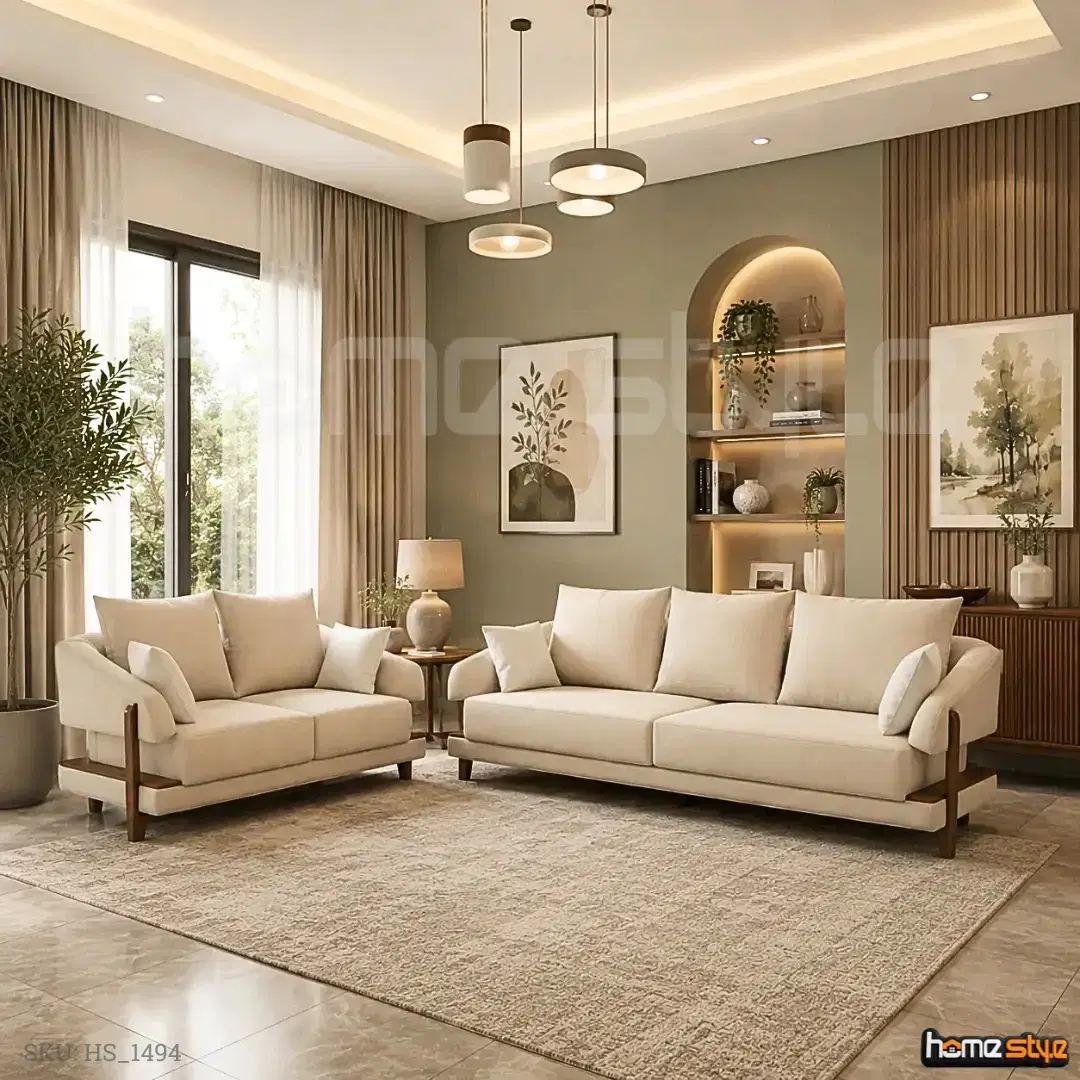 Luxe Crest Sofa Set alternate view