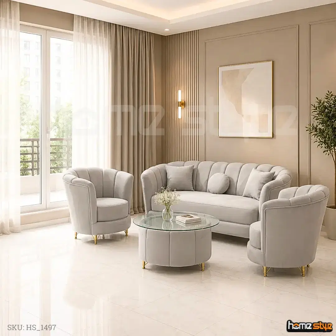 Ivory Bloom Lounge Set alternate view