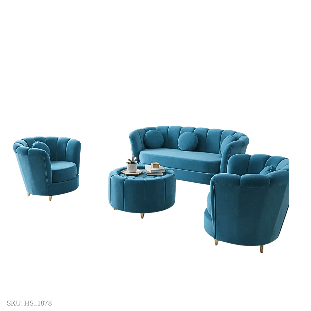 Azure Royale Sofa Set