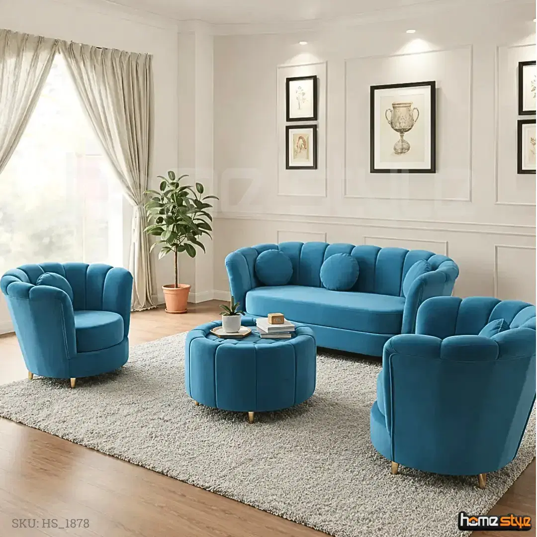 Azure Royale Sofa Set alternate view