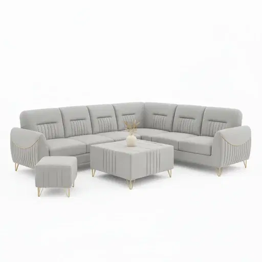 Sofa set for a home workspace at HomeStyle Furnitures, Lucknow