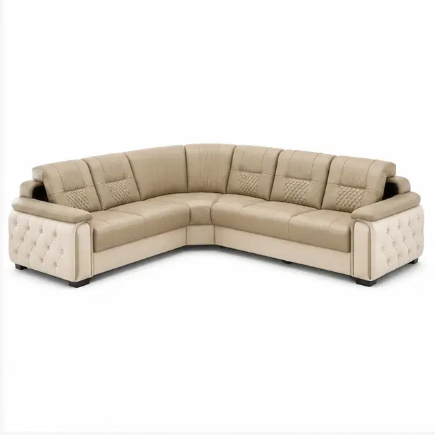 Ivory Crest Corner Sofa view 6