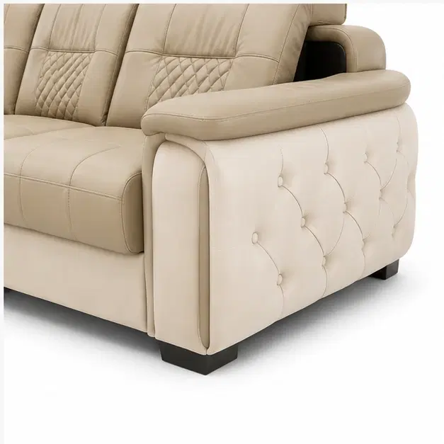 Ivory Crest Corner Sofa view 4